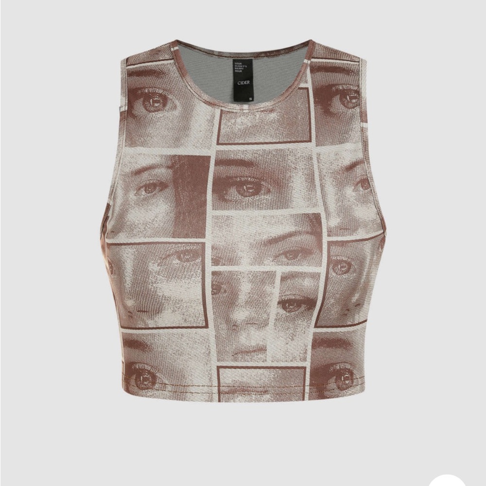 Cider Crop Top NWT